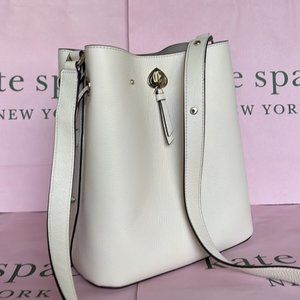 Kate Spade Marti Large Bucket Bag Parchment
